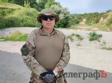 Головний сержант батальйону Олег Осадчий