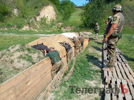 Добровольці на вогневому рубежі