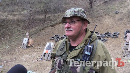 Командир ДФТГ №3 підполковник у запасі Андрій Чуйко