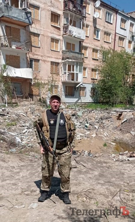 Поліцейський у прифронтовій зоні на Херсонщині