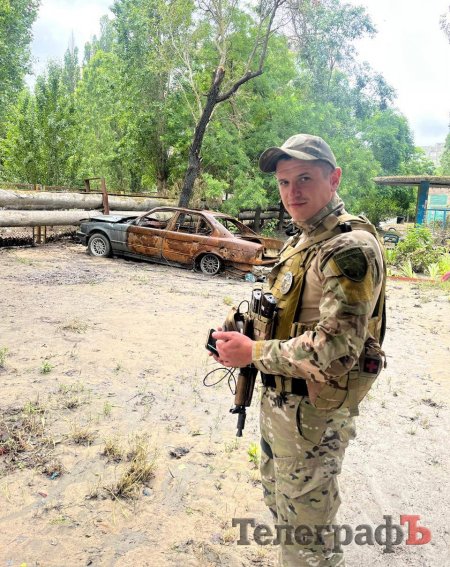 Капітан поліції Михайло Алексашенко у відрядженні на Херсонщині