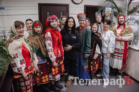 Привітання з Різдвом для редакції "Кременчуцького Телеграфу"