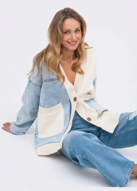 Сучасний молодіжний кардиган під джинси
