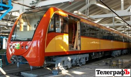 С Крюковского вагонзавода в Киев отправлен четвертый состав метро С Крюковского вагонзавода в Киев отправлен четвертый состав метро