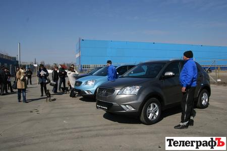 Кременчужане испытали Korando Кременчужане испытали Korando