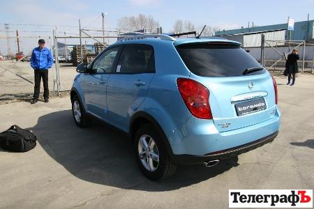 Кременчужане испытали Korando Кременчужане испытали Korando