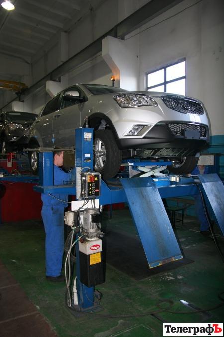 Кременчужане испытали Korando Кременчужане испытали Korando