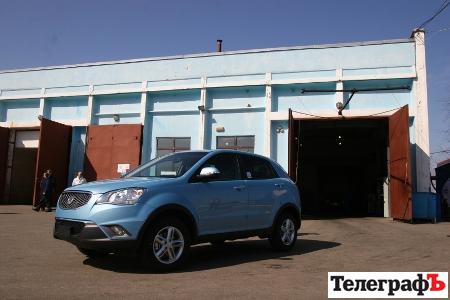 Кременчужане испытали Korando Кременчужане испытали Korando