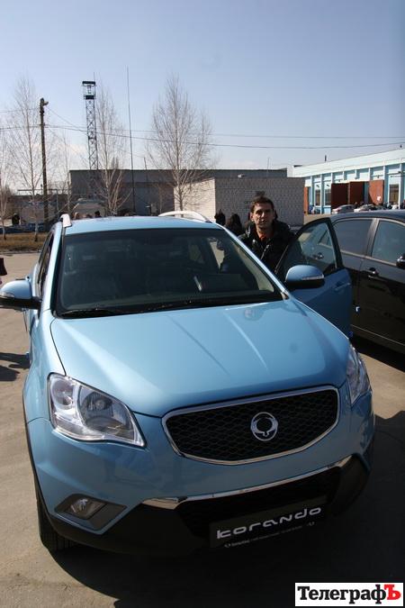 Кременчужане испытали Korando Кременчужане испытали Korando