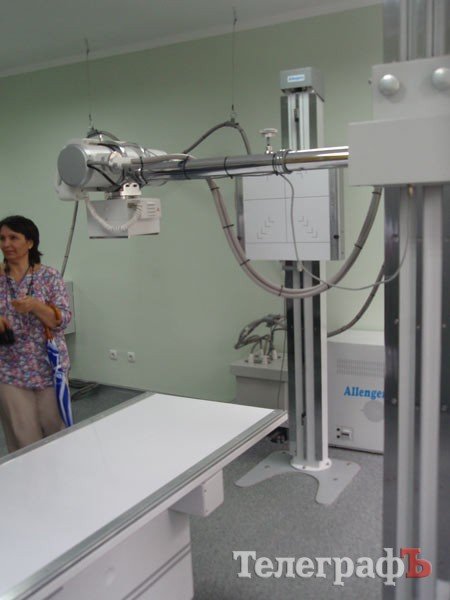 В центральной райбольнице Кременчуга открыли рентгеновский диагностический комплекс «Allengers-MARS» В центральной райбольнице Кременчуга открыли рентгеновский диагностический комплекс «Allengers-MARS»