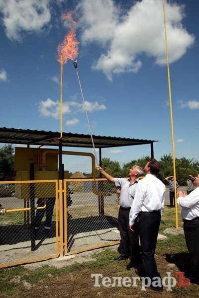 В Кременчугском районе газифицировали два села (ФОТО) В Кременчугском районе газифицировали два села (ФОТО)