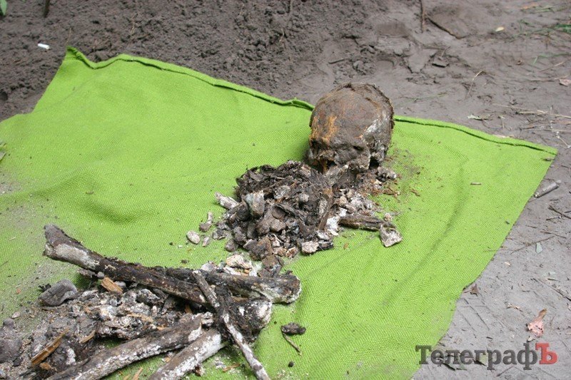 На территории бывших артскладов произведено вскрытие могил Советских воинов На территории бывших артскладов произведено вскрытие могил Советских воинов