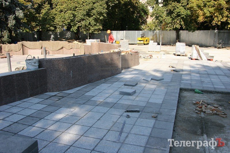 Фонтан в сквере «Октябрьский» откроют 28 сентября Фонтан в сквере «Октябрьский» откроют 28 сентября