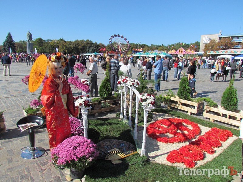 На площади Победы проходит фестиваль цветов (ФОТО) На площади Победы проходит фестиваль цветов (ФОТО)