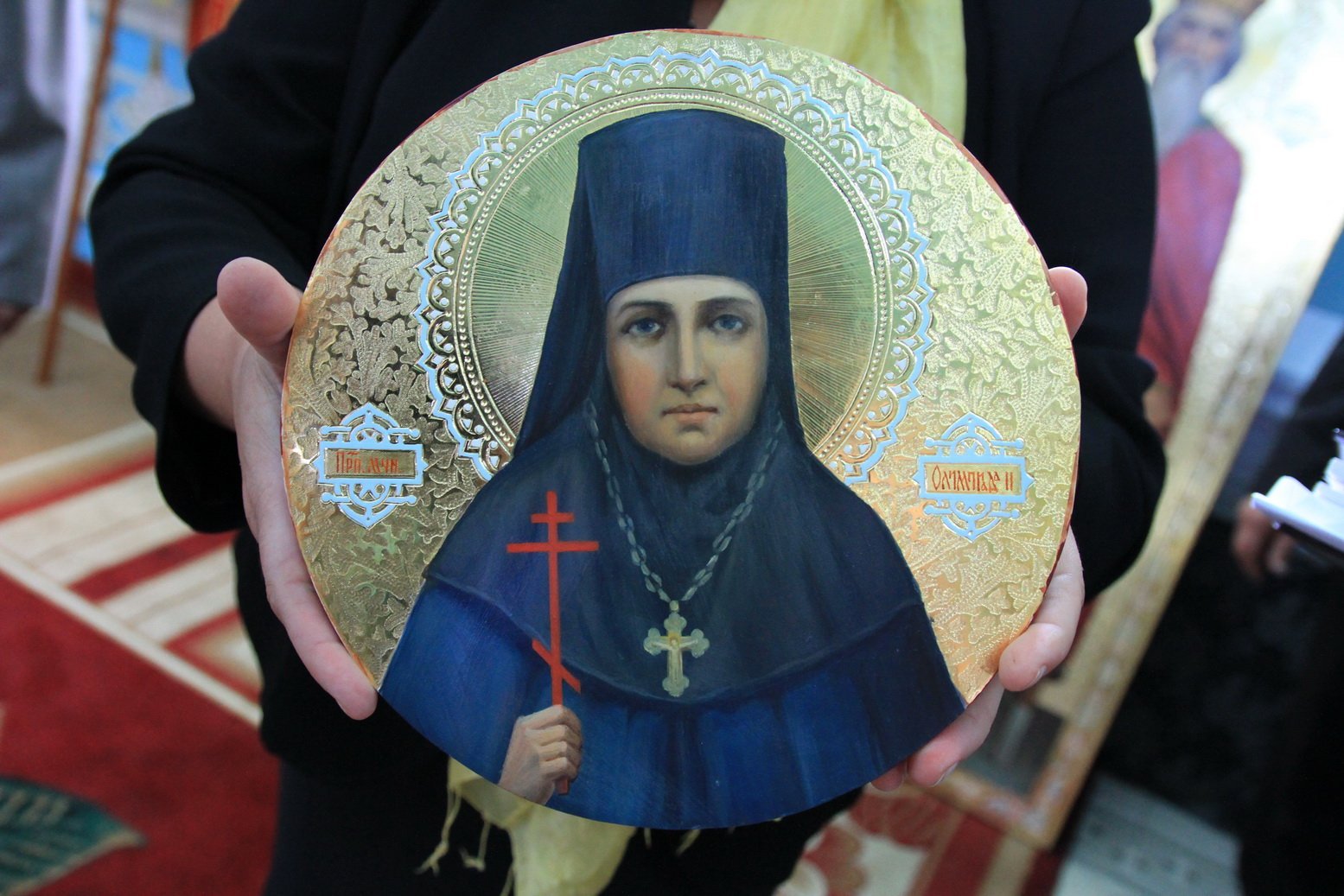 Іконостас храму в Козельщині поповнився образами Іконостас храму в Козельщині поповнився образами