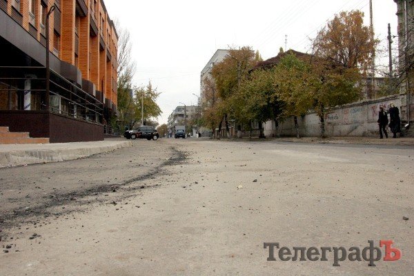 ул.Шевченко в пыли ул.Шевченко в пыли