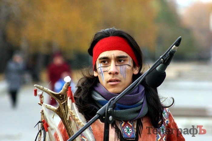 выступление индейцев в Кременчуге выступление индейцев в Кременчуге