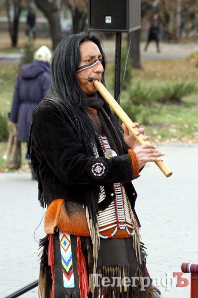 выступление индейцев в Кременчуге выступление индейцев в Кременчуге