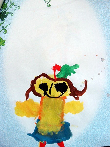 Приколы нашего городка: рисуют дети - главное, чтобы веночек сидел (ФОТО) Приколы нашего городка: рисуют дети - главное, чтобы веночек сидел (ФОТО)