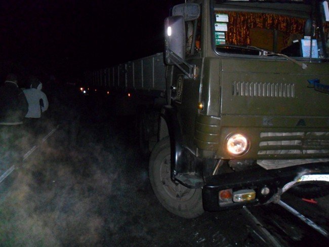 ДТП на мосту через речку Сула 27 ноября 2011г. ДТП на мосту через речку Сула 27 ноября 2011г.