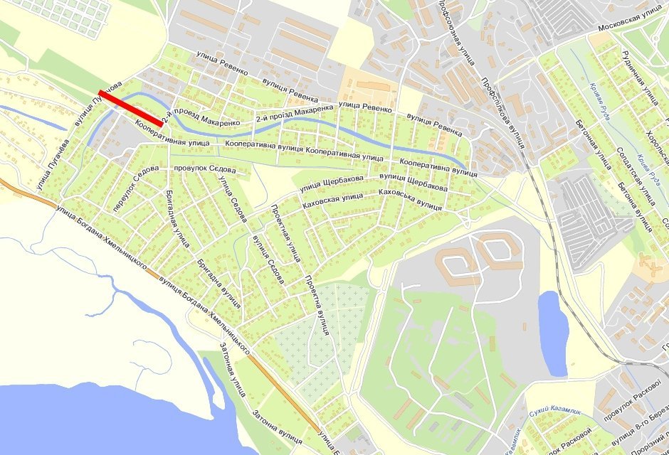 В Кременчуге появилась улица Холодноярская (КАРТА) В Кременчуге появилась улица Холодноярская (КАРТА)