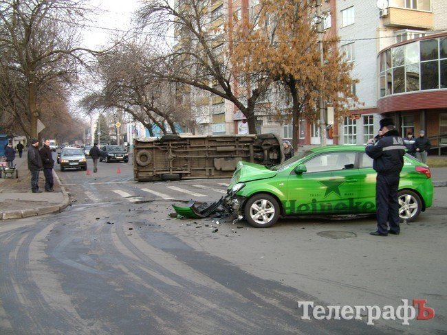 ДТП на перекрестке ул.Октябрьская и ул.Победы ДТП на перекрестке ул.Октябрьская и ул.Победы
