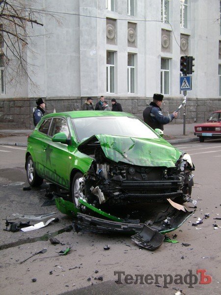 ДТП на перекрестке ул.Октябрьская и ул.Победы ДТП на перекрестке ул.Октябрьская и ул.Победы