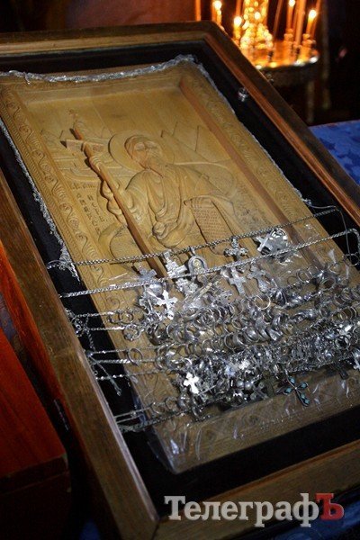 В Кременчуг привезли икону Святого апостола Андрея Первозванного В Кременчуг привезли икону Святого апостола Андрея Первозванного