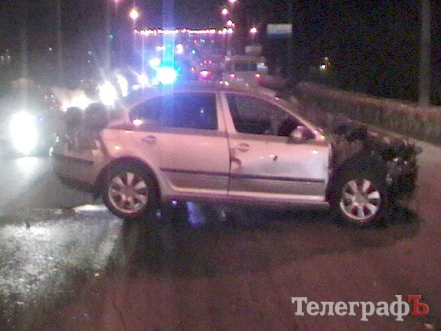 ДТП на путепроводе возле Пивзавода ДТП на путепроводе возле Пивзавода