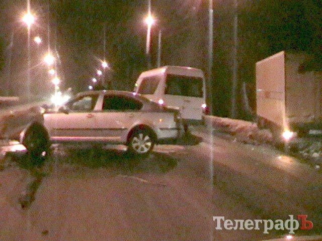 ДТП на путепроводе возле Пивзавода ДТП на путепроводе возле Пивзавода