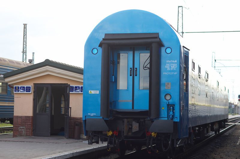 Новый «международный» пассажирский вагон Крюковского вагонзавода прошёл скоростные испытания (ФОТО) Новый «международный» пассажирский вагон Крюковского вагонзавода прошёл скоростные испытания (ФОТО)
