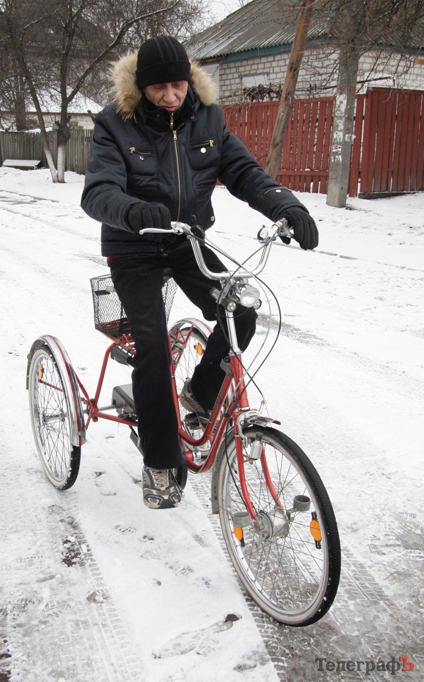 Кременчужанин заказал себе велосипед из Лондона (ФОТО) Кременчужанин заказал себе велосипед из Лондона (ФОТО)