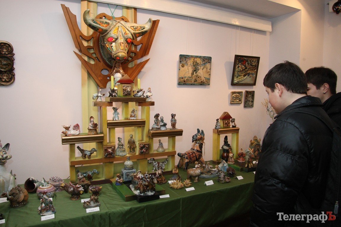 В Кременчуге открылась выставка керамики (ФОТО) В Кременчуге открылась выставка керамики (ФОТО)
