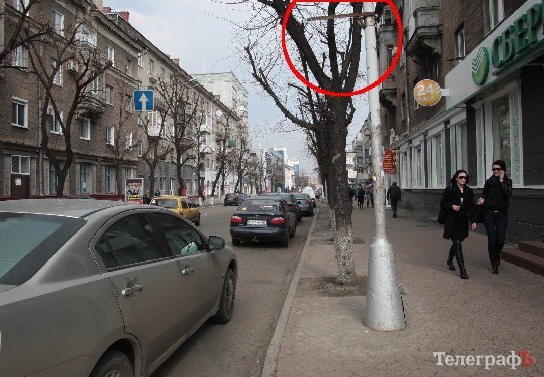 В центре Кременчуга убрали часть знаков «остановка запрещена» (ФОТО) В центре Кременчуга убрали часть знаков «остановка запрещена» (ФОТО)