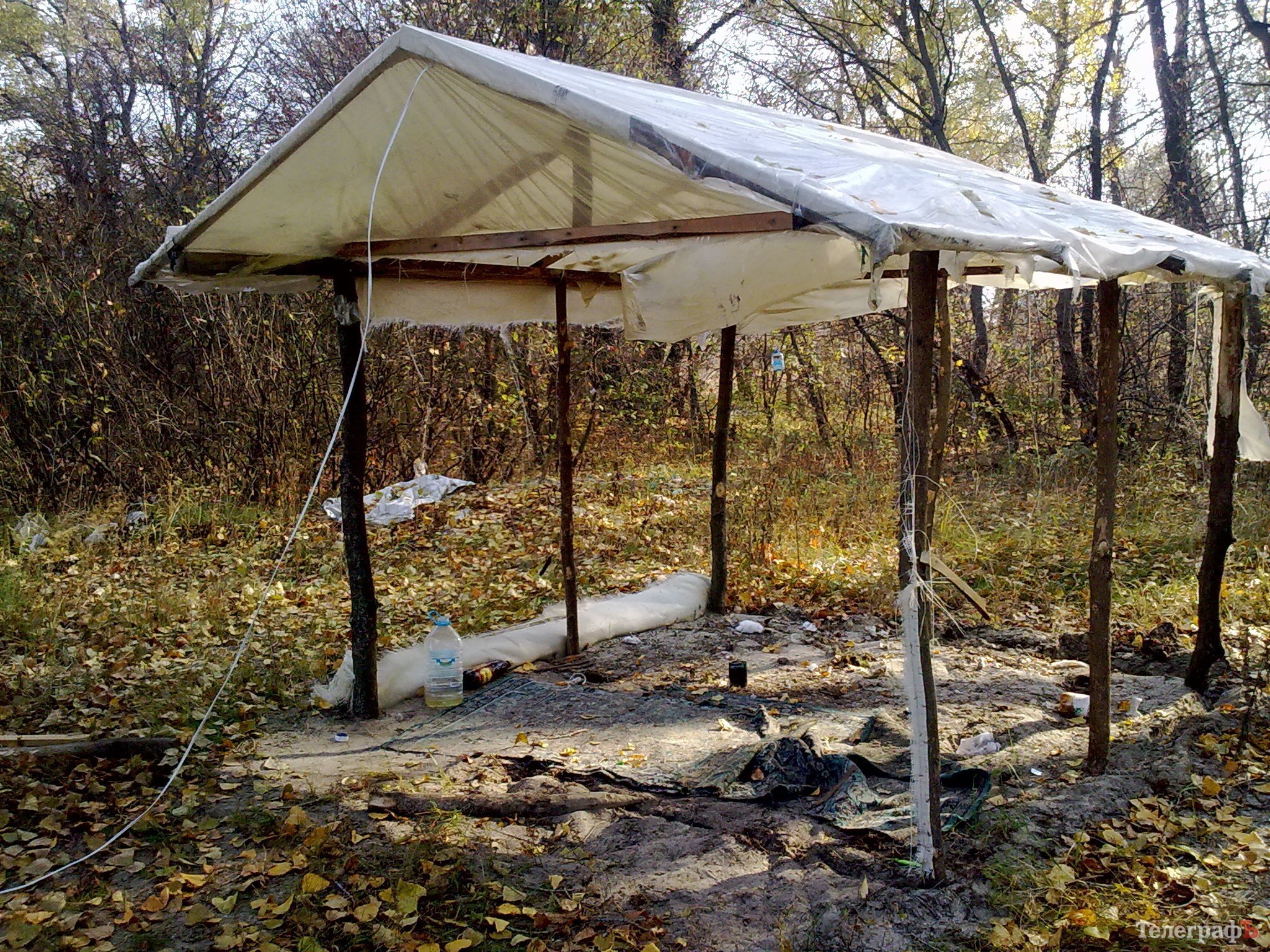 На острове Зелёный снесли незаконные постройки (ФОТО) На острове Зелёный снесли незаконные постройки (ФОТО)