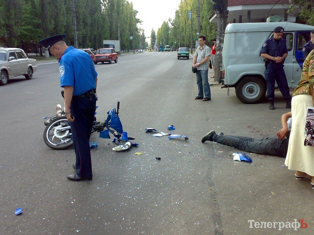 За сутки в Кременчуге пострадали трое скутеристов За сутки в Кременчуге пострадали трое скутеристов