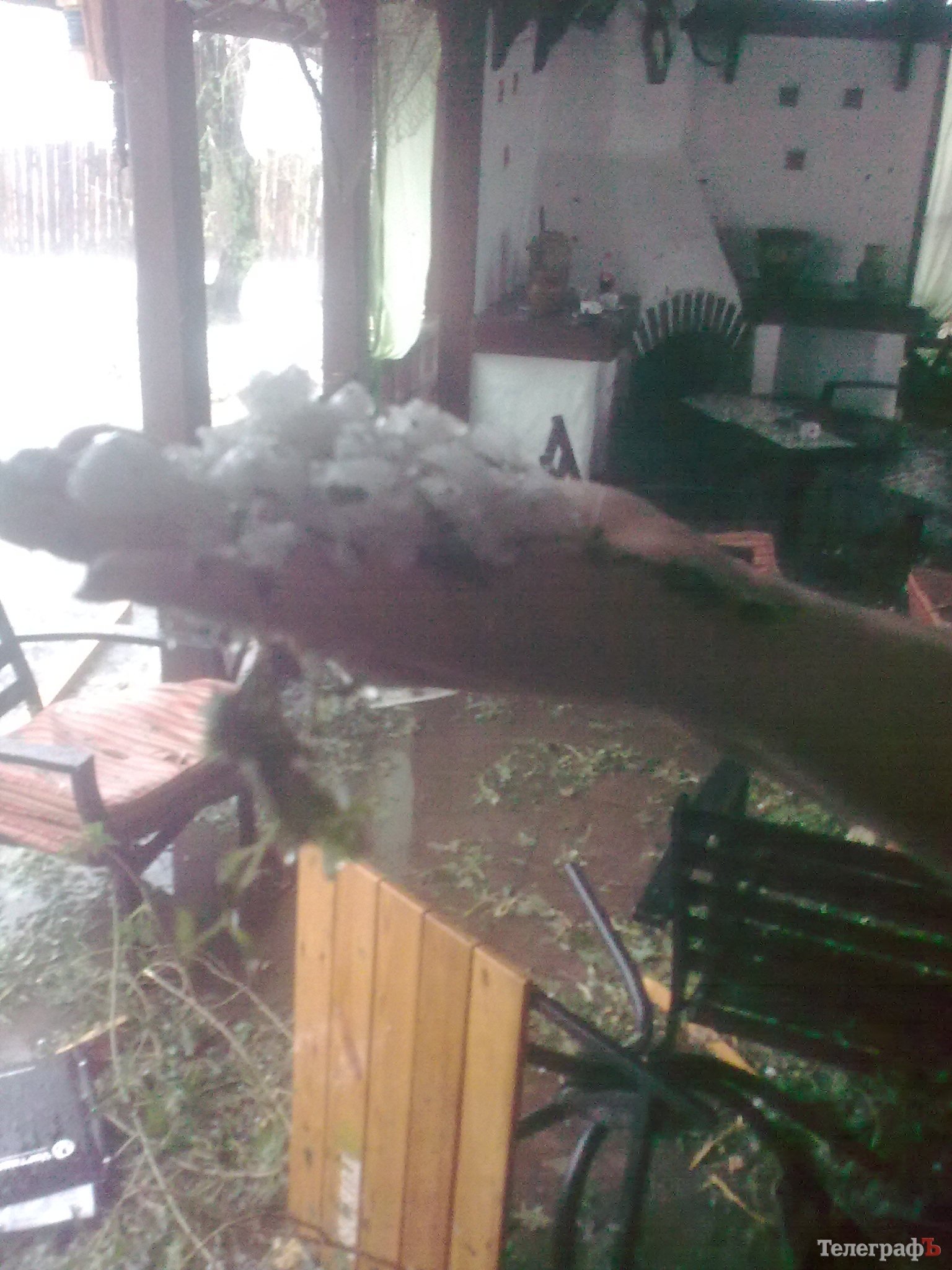 Как разгромило базу отдыха «Маяк» под Кременчугом (ФОТО) Как разгромило базу отдыха «Маяк» под Кременчугом (ФОТО)