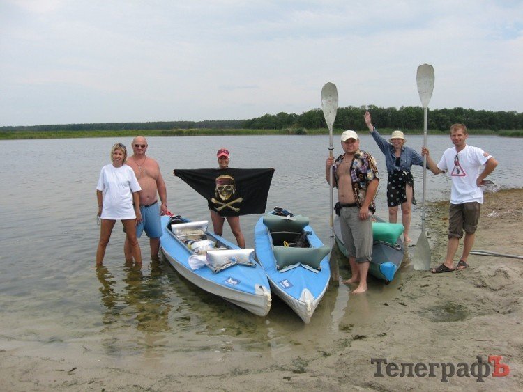 По Орели на байдарке По Орели на байдарке
