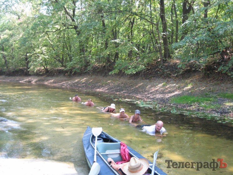 По Орели на байдарке По Орели на байдарке