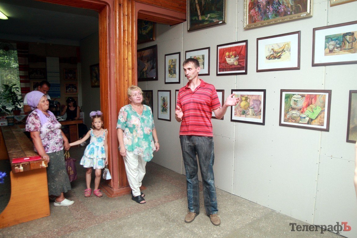 В Кременчуге открылась выставка картин Александра Мосина (Фоторепортаж) В Кременчуге открылась выставка картин Александра Мосина (Фоторепортаж)