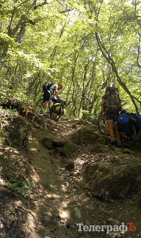 Кременчужане объехали горный Крым на велосипедах Кременчужане объехали горный Крым на велосипедах