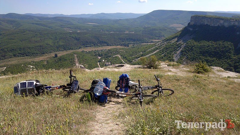 Кременчужане объехали горный Крым на велосипедах Кременчужане объехали горный Крым на велосипедах