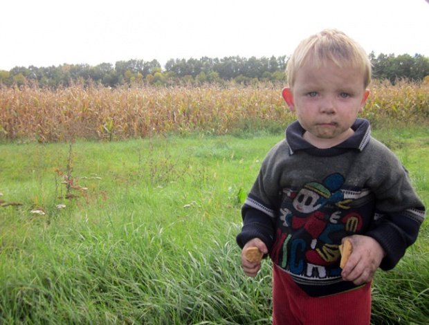 На Полтавщине пропавшего малыша помог вернуть родителям водитель машины На Полтавщине пропавшего малыша помог вернуть родителям водитель машины