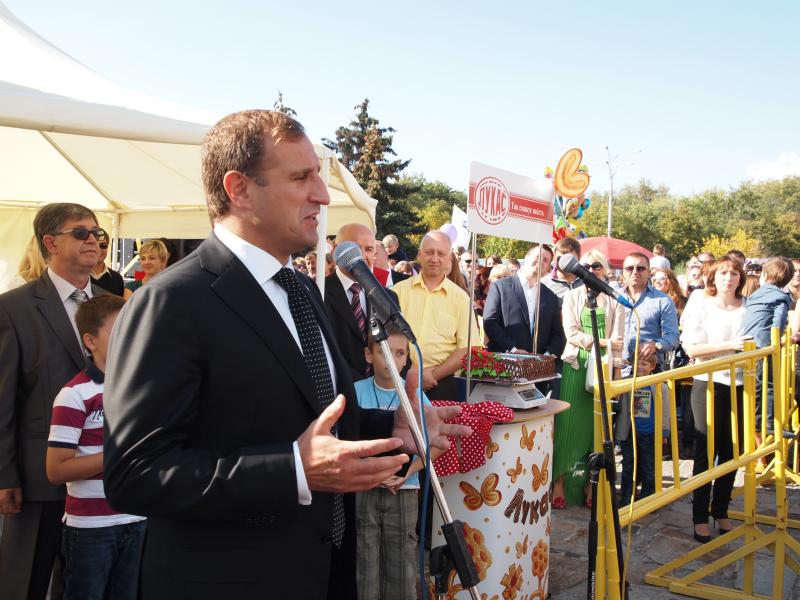 Кременчук і Полтава помірялися тортами Кременчук і Полтава помірялися тортами