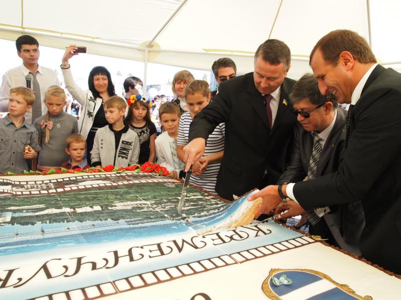 Кременчук і Полтава помірялися тортами Кременчук і Полтава помірялися тортами