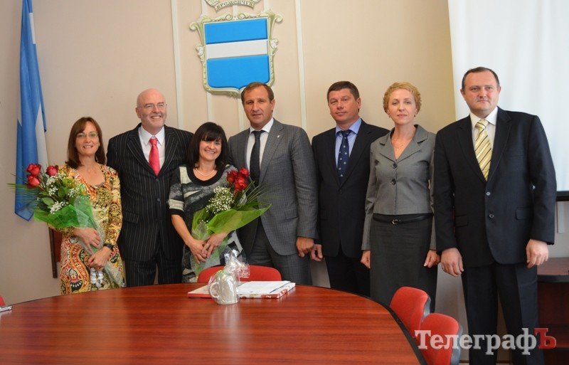 Кременчуг посетил бургомистр немецкого города Штоках Кременчуг посетил бургомистр немецкого города Штоках