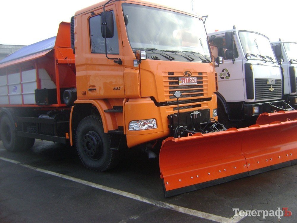 Автопарк комунтранса в Кременчуге пополнился новой техникой Автопарк комунтранса в Кременчуге пополнился новой техникой