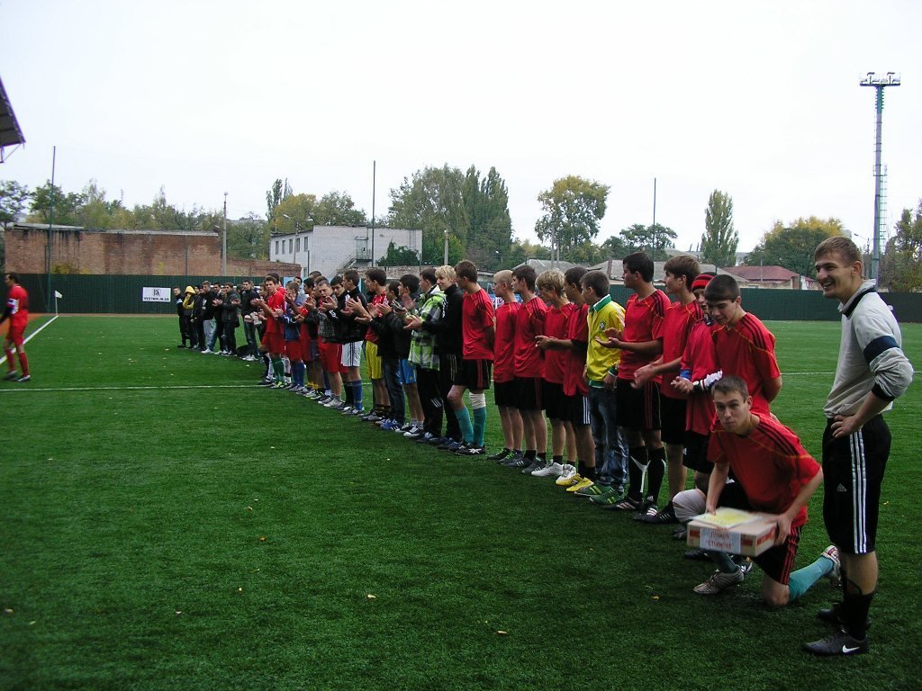 Технікум залізничного транспорту – переможець Крюківського району з футболу Технікум залізничного транспорту – переможець Крюківського району з футболу