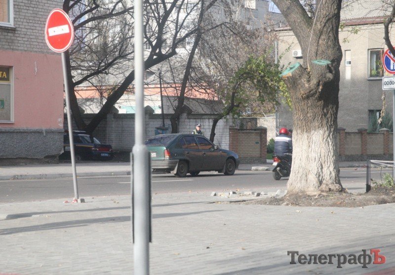 ГАИ ловит желающих проехаться по ещё не открытой ул. Шевченко ГАИ ловит желающих проехаться по ещё не открытой ул. Шевченко