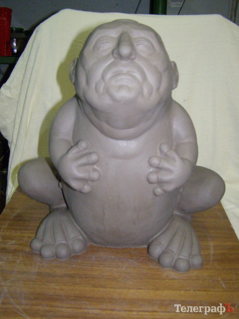 Комсомольский скульптор Олег Рябо представил «Телеграфу» свои новые работы Комсомольский скульптор Олег Рябо представил «Телеграфу» свои новые работы